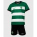 Maillot de foot Sporting CP Domicile vêtements enfant 2023-24 Manches Courtes (+ pantalon court)